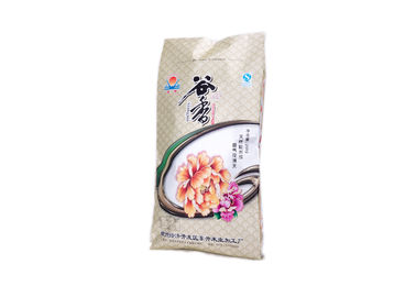 China Rosqueie costurar sacos de empacotamento tecidos PP do arroz com o Gravure que imprime o reforço lateral de 4.4cm fornecedor