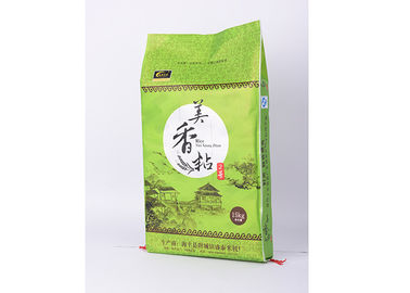 China Sacos resistentes UV do polipropileno lateral do reforço, arroz que empacota sacos tecidos recicl fornecedor
