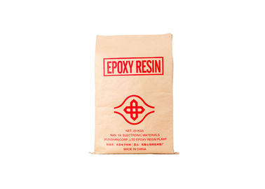 China Sacos tecidos PP de empacotamento do HDPE dos sacos do adubo reciclável do papel de embalagem de Brown fornecedor