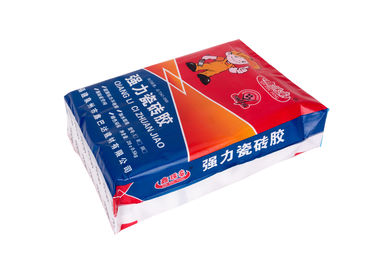 China Os PP/válvula inferior quadrada tecida PE selaram sacos com impressão a cores feita sob encomenda fornecedor