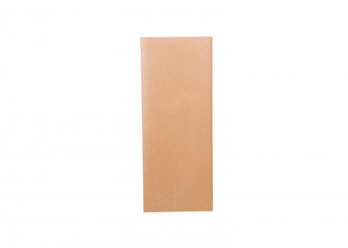 Os sacos de papel plásticos brancos do papel de embalagem de Brown Vendem por atacado a linha UV de Priting 17 densamente