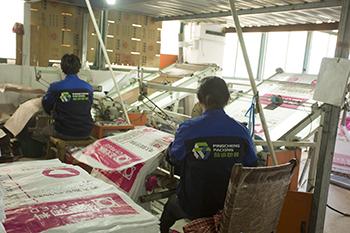 Sacos tecidos PP impressos cor de empacotamento dos sacos do adubo da exploração agrícola para a agricultura
