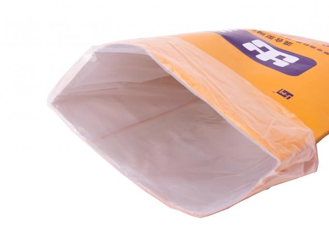Os sacos laminados impressos, Multiwall revestiram sacos tecidos laminados BOPP do plástico do papel de embalagem