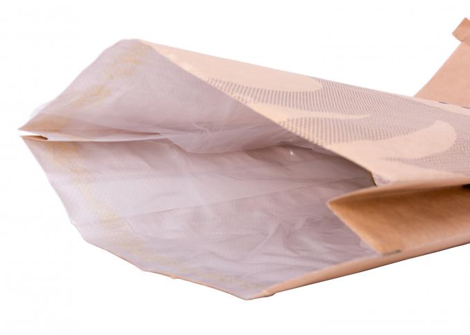 O PE alinhou os sacos com calor - OEM imprimindo feito sob encomenda do produto comestível de papel de embalagem Da selagem