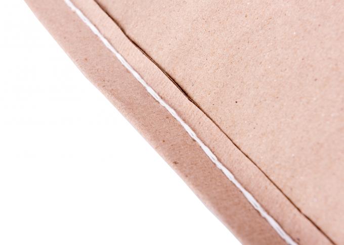 Compostos plásticos tecidos Pp levantam-se malotes do alimento, sacos de papel feitos sob encomenda brancos/do marrom Kraft