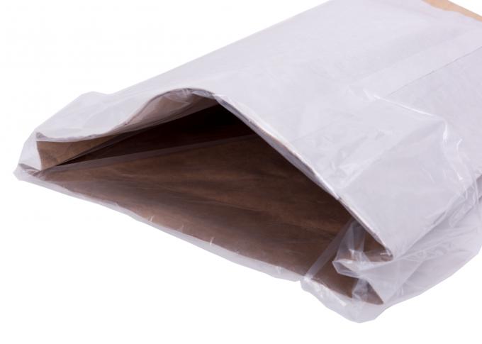 Sacos de papel laminados PP de BOPP Kraft Brown, sacos de papel personalizados do empacotamento de alimento Kraft