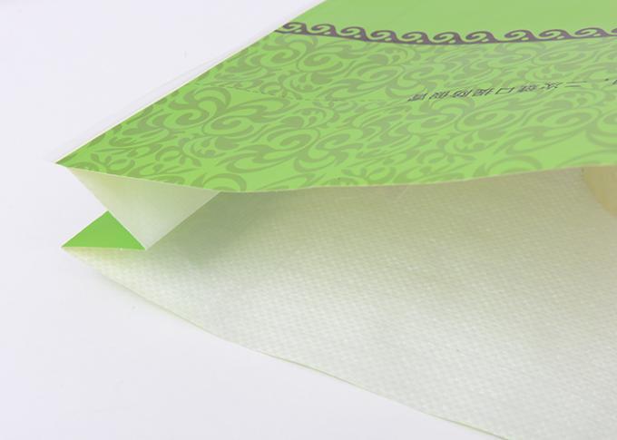 Sacos resistentes UV do polipropileno lateral do reforço, arroz que empacota sacos tecidos recicl
