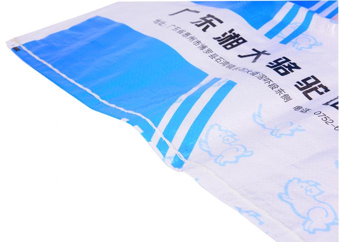 O plástico tecido despede sacos e sacos industriais com impressão tecida Pp do Gravure dos pontos dobro das telas