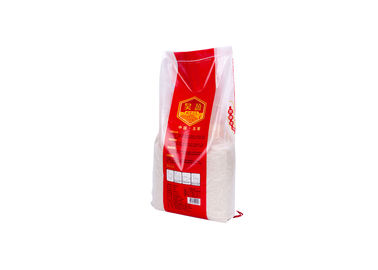 China O arroz plástico flexível Packging ensaca sacos tecidos PP da laminação de Bopp com furo do escape fornecedor