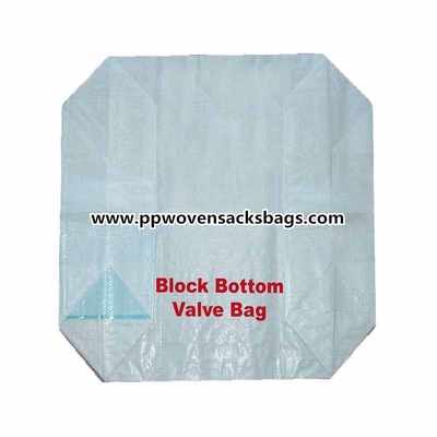 CHINA Produtos químicos que empacotam sacos laminados da válvula da parte inferior do bloco, sacos revestidos do filme dos PP Fornecedor