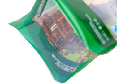 O produto comestível levanta-se malotes plásticos, sacos de plástico Sealable impressos costume do calor fornecedor
