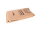 Os sacos de papel lisos de Kraft do produto comestível, folha tecida Pp da soldadura térmica da embalagem ensacam 25 quilogramas fornecedor