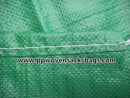 O verde biodegradável PP tecido ensaca para a pedra calcária de embalagem/sacos industriais dos PP Fornecedor