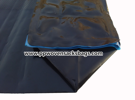 A válvula plástica do PE preto selou sacos para embalar sacos ativados do PE da válvula carbono/25kg Fornecedor