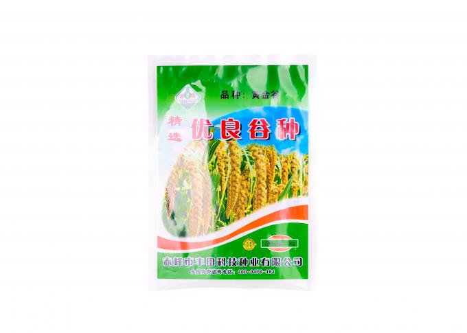 Sacos de empacotamento do arroz do polipropileno para o quilograma da capacidade da espessura 5 - 25 da linha da farinha de arroz 10