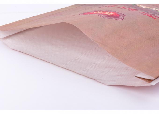 Sacos impressos costume de empacotamento do chá com Bopp Eco material tecido PP amigável